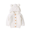 Camisola De Malha Com Capuz Para Bebês - TaylorKids