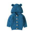 Camisola De Malha Com Capuz Para Bebês - TaylorKids