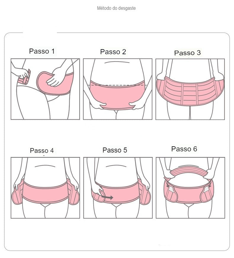 Cinta Suspensória Para Gestante - TaylorKids