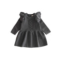 Vestido De Malha Manga Comprida Para Bebê Recém-Nascido - TaylorKids