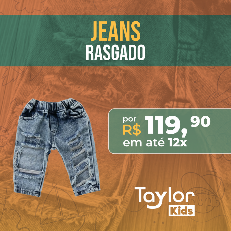 Jeans Rasgado - TaylorKids