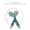 Talheres Infantil De Silicone - TaylorKids