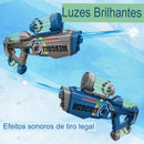 Pistola De Água Elétrica Automática Com Luz recarregável - TaylorKids