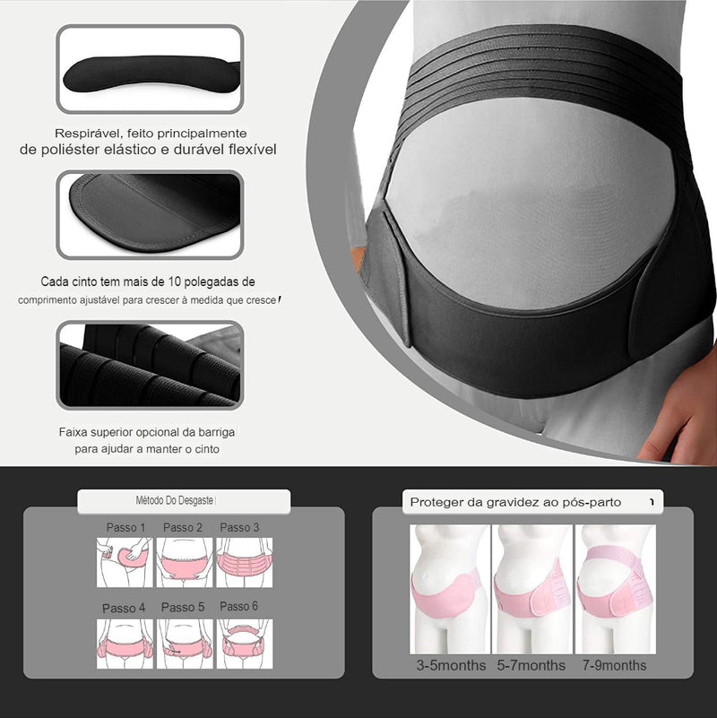 Cinta Suspensória Para Gestante - TaylorKids