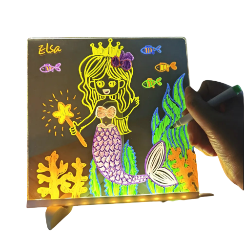 Lâmpada LED Personalizável Em Acrílico - TaylorKids