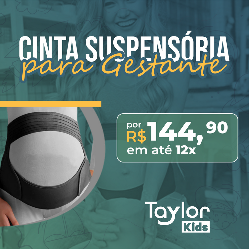 Cinta Suspensória Para Gestante - TaylorKids