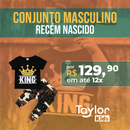 Conjunto Masculino Recém-Nascidos - TaylorKids