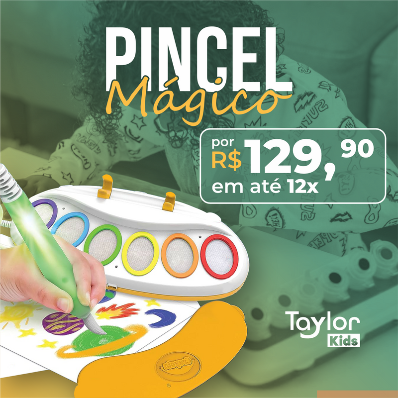 Pincel Mágico, Não Tóxico - TaylorKids