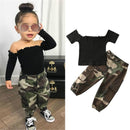 Conjunto Infantil Que Define Fora Do Ombro - TaylorKids