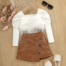 Conjunto De Couro Fashion - TaylorKids